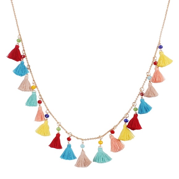 Jewelry - Colorful Tassel Necklace